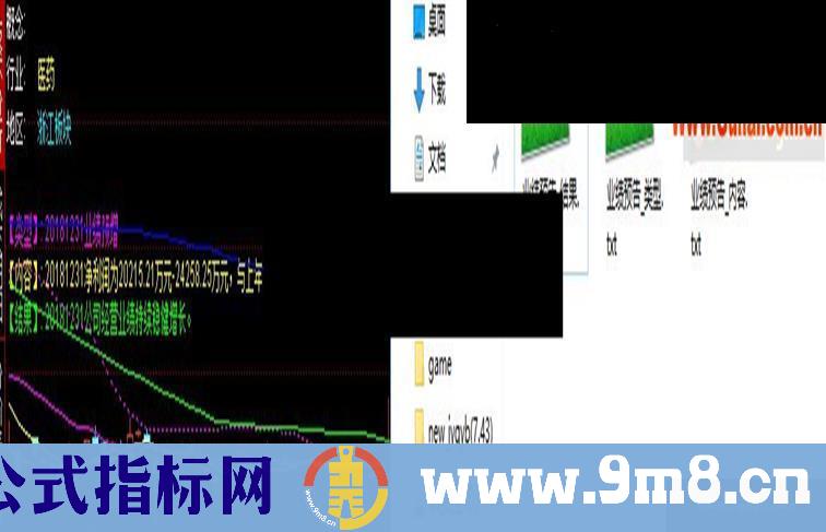 通达信业绩预告公式调用数据