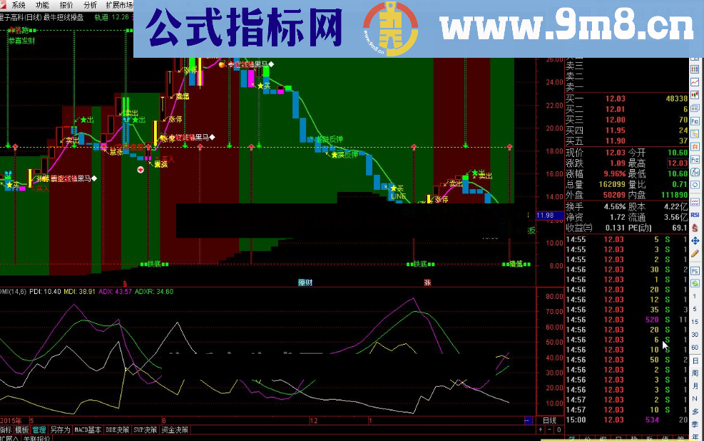 预祝春节金钻金牌公式五： 最牛短线操盘