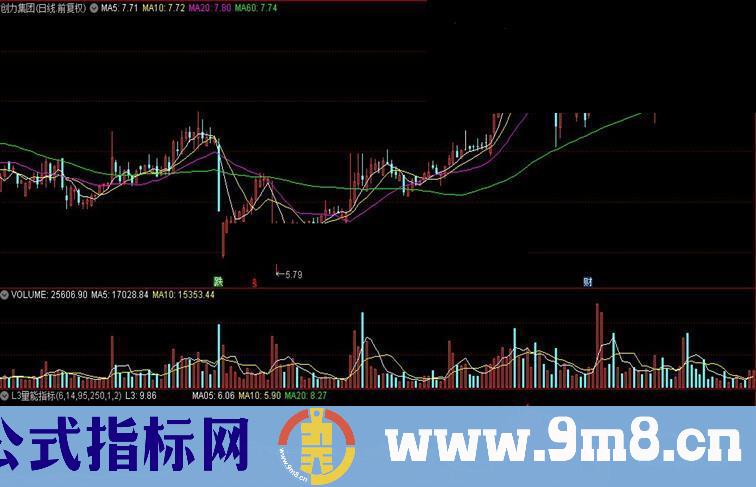 通达信L3量能指标源码