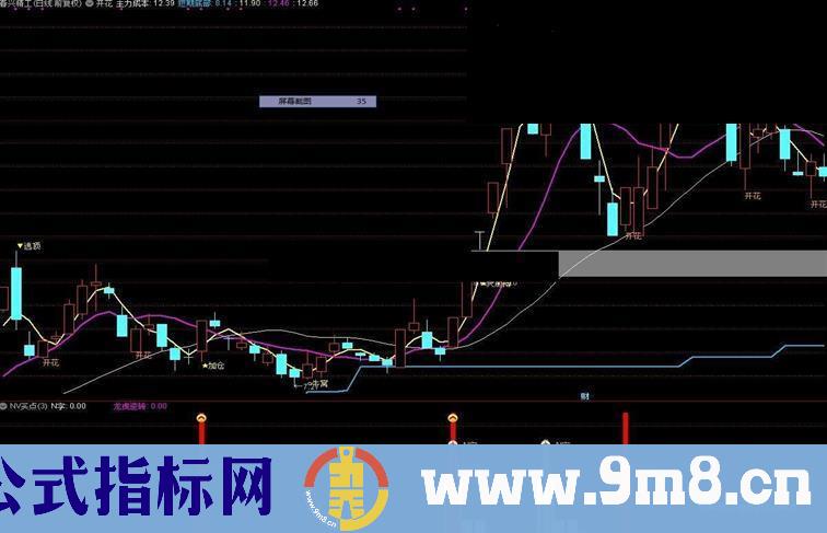 通达信NV买点公式副图源码K线图未加密 无未来