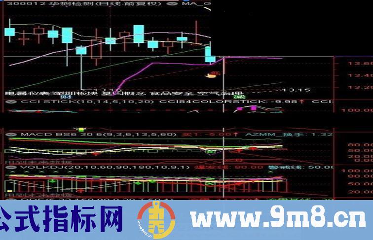 参禅悟道 趋势为王（指标 副图 通达信）cci,macd,kdj,skdj,vol,dde六大指标