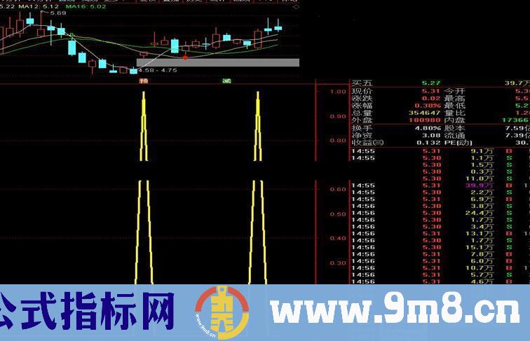 通达信神池_超短超短一夜情公式副图源码