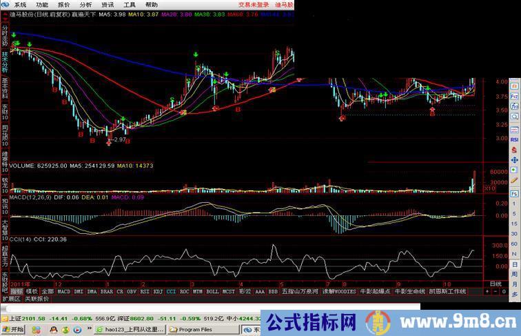 通达信赢遍天下优化主图公式