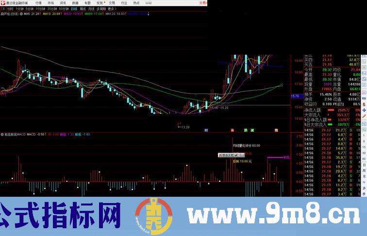 通达信前高前底MACD指标公式源码副图