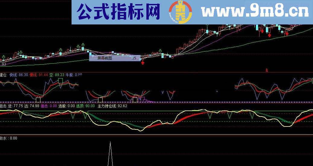 通达信青龙取水源码副图