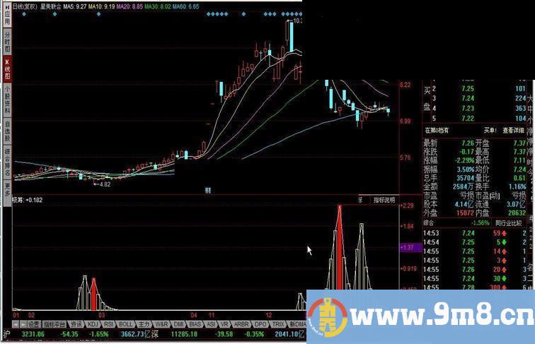 反转副图指标公式