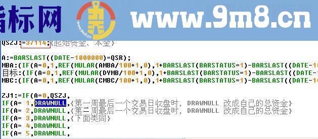 通达信周复利目标(指标副图贴图)