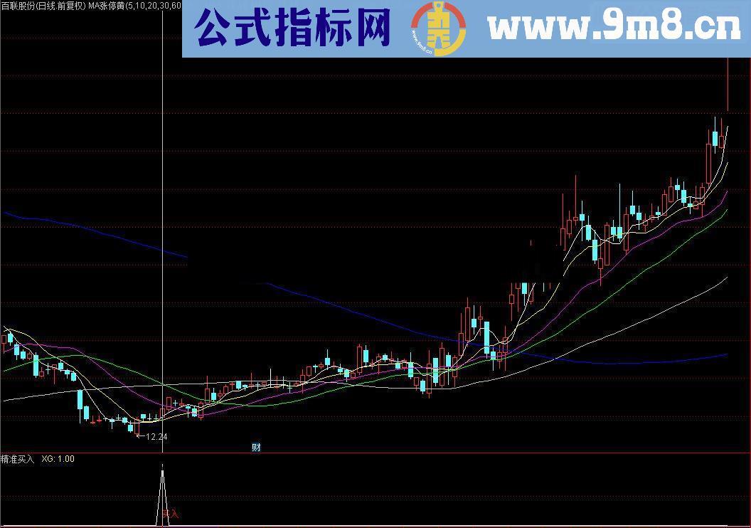 精准买入（指标 副图 通达信 贴图 无未来）