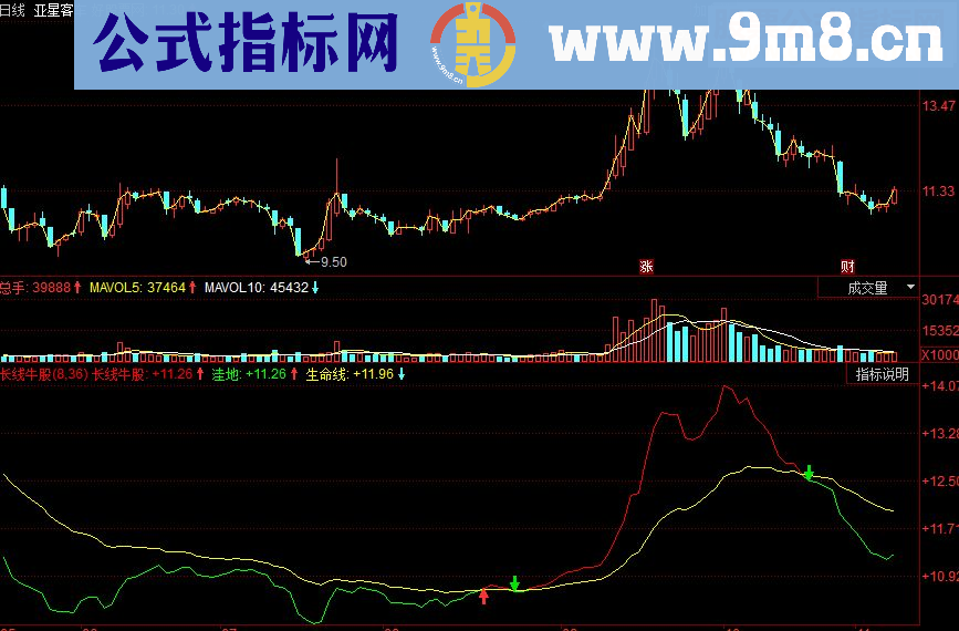 同花顺长线牛股副图源码