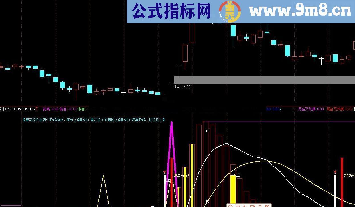 通达信极品MACD 添加N多信息