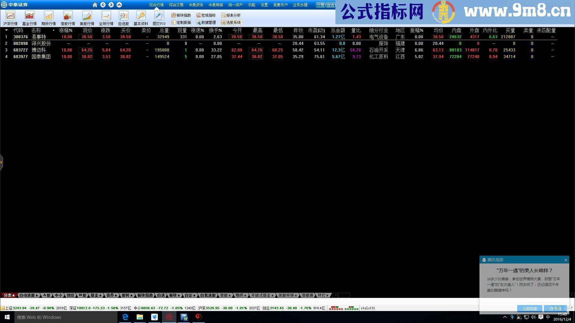 通达信筹码十倍及选股器（指标选股贴图）