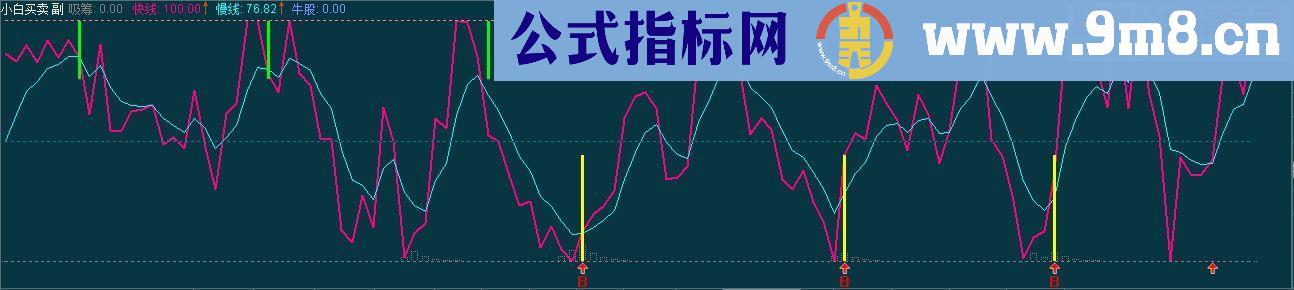 通达信小白买卖 (副图 无未来 加密 不喜请绕行)