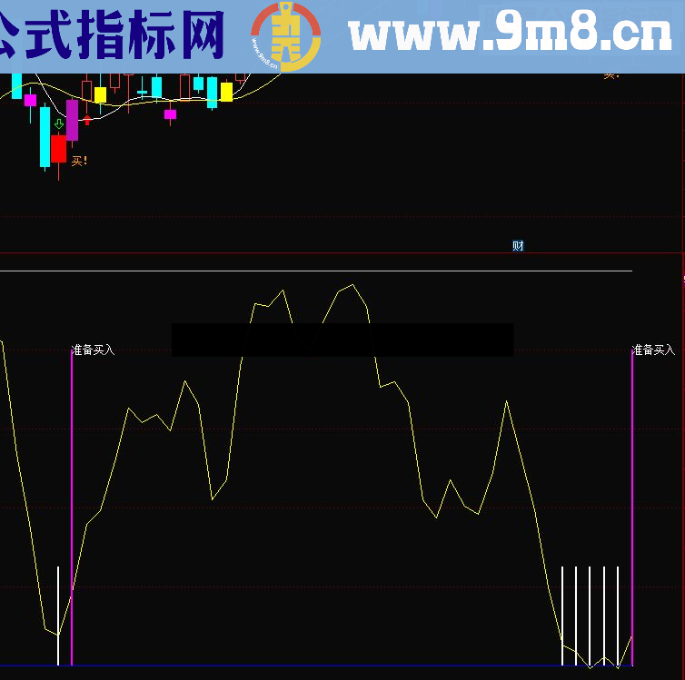 通达信专吸庄血副图指标