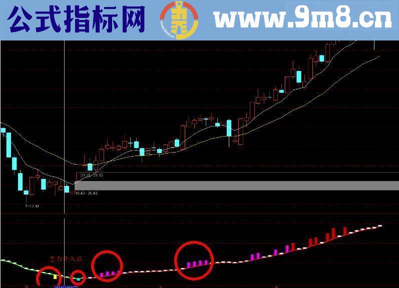 通达信资金指标 洞察主力介入点 副图