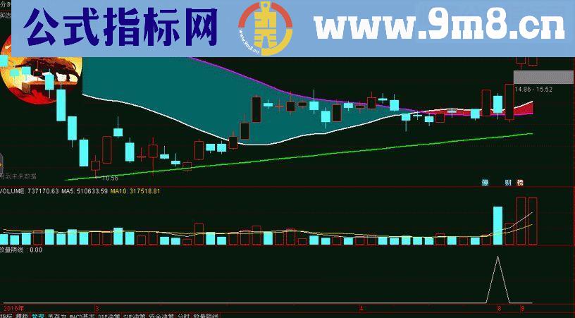 放量阴线 副图/选股 源码 贴图 用法