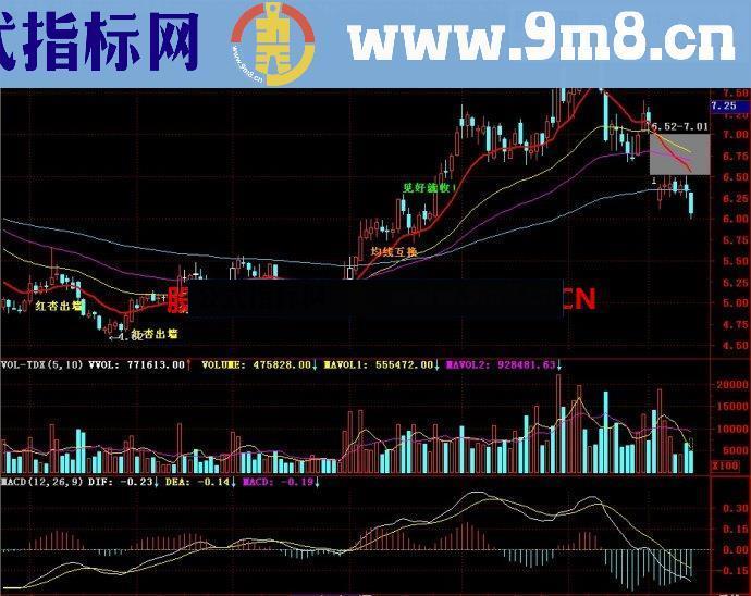  通达信135均线战法主图指标