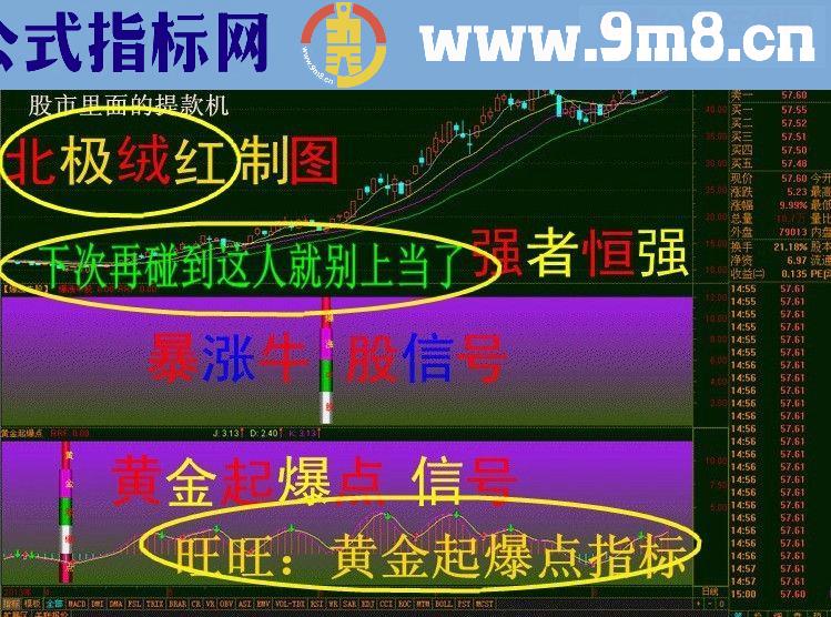 卖钱的 暴涨主图 黄金起爆点 免费送了