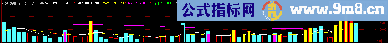 超级量能柱ZC副图公式 源码