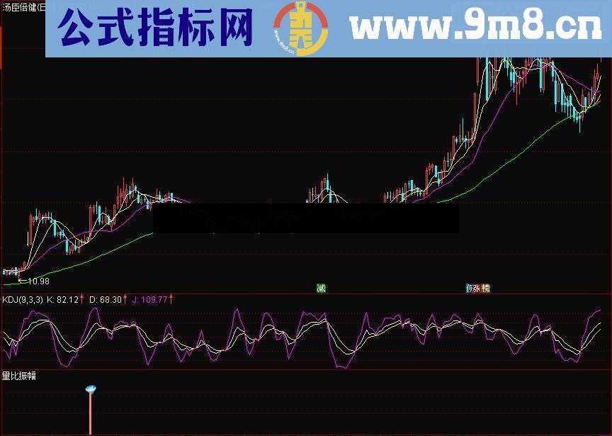 通达信量比振幅源码副图贴图