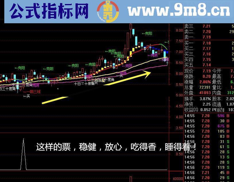 通达信买入必涨《骑黑马稳健版》【金钻精品指标】