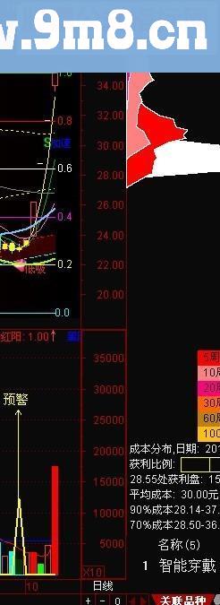 通达信成交量及提前预警（指标副图贴图）