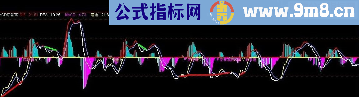 自用MACD背离 副图源码 无未来