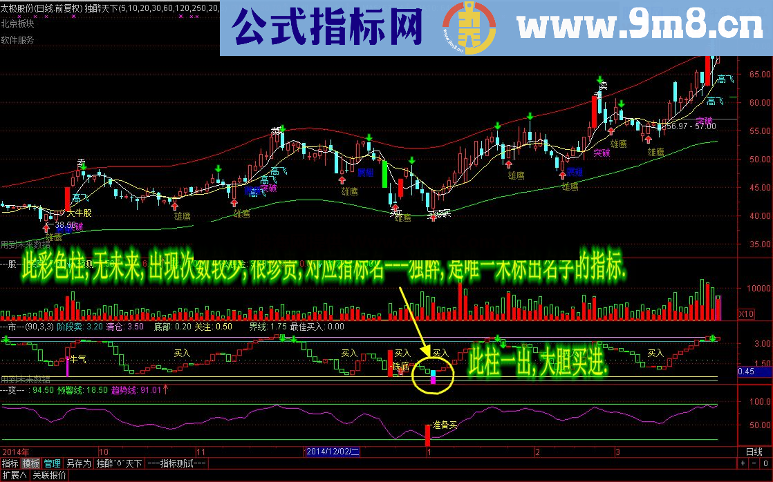 独醉天下 独醉分时主图 独醉T+0 分享独醉全套最新指标