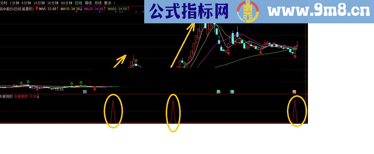 通达信牛股现形超级指标