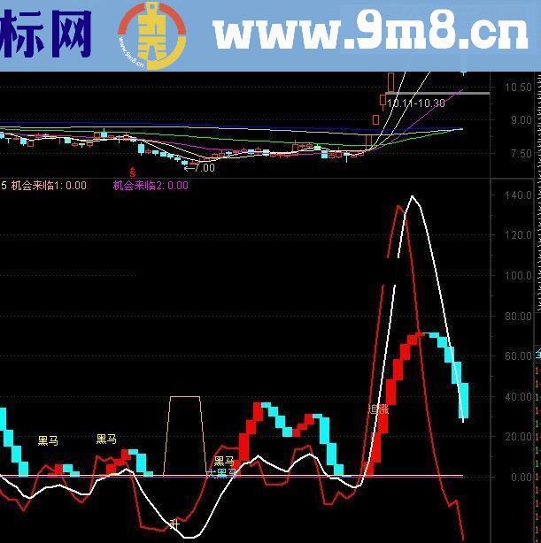 打败庄家的指标3：黑马顶底