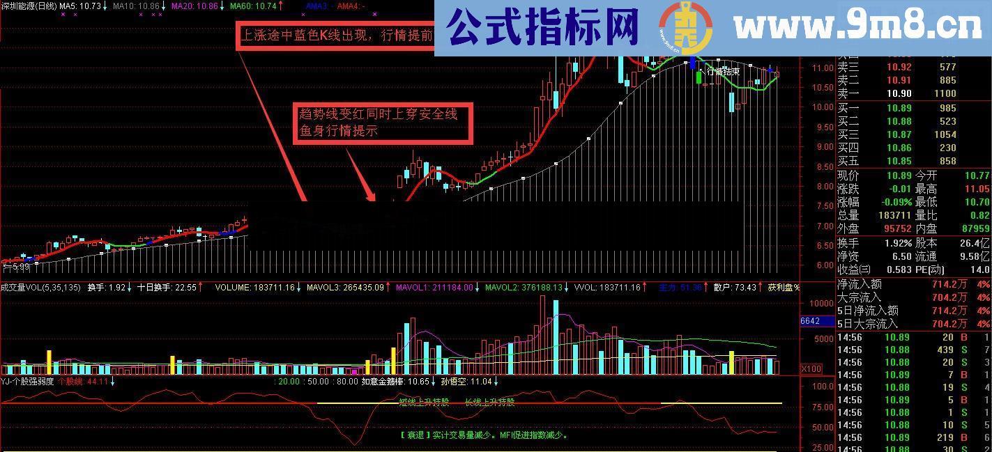 鱼身行情 高胜算公式 说明 源码