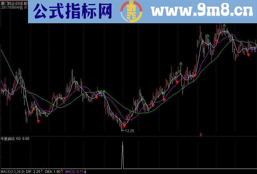 通达信牛股启动（指标 副图/选股贴图）