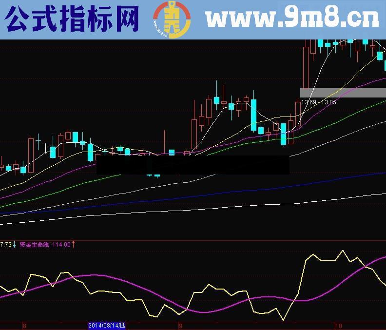 赢在龙头资金生命线幅图公式 源码