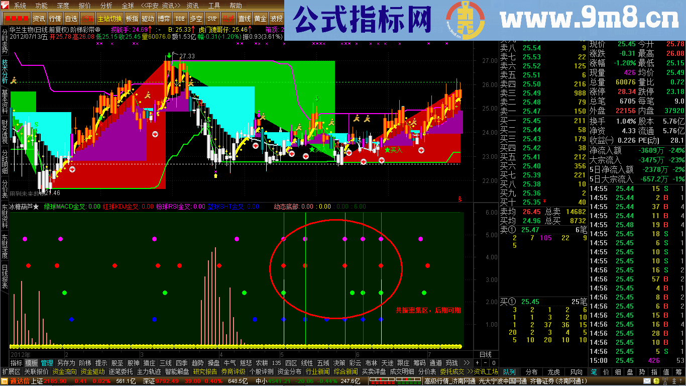 通达信冰糖葫芦副图公式