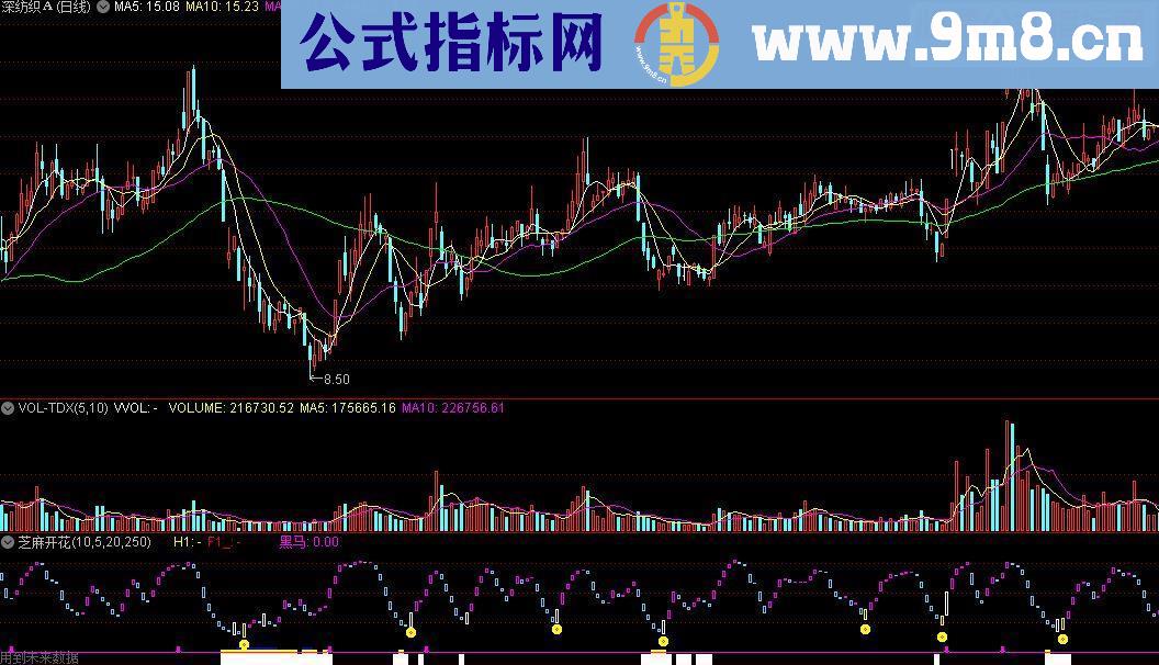 通达信芝麻开花副图源码贴图