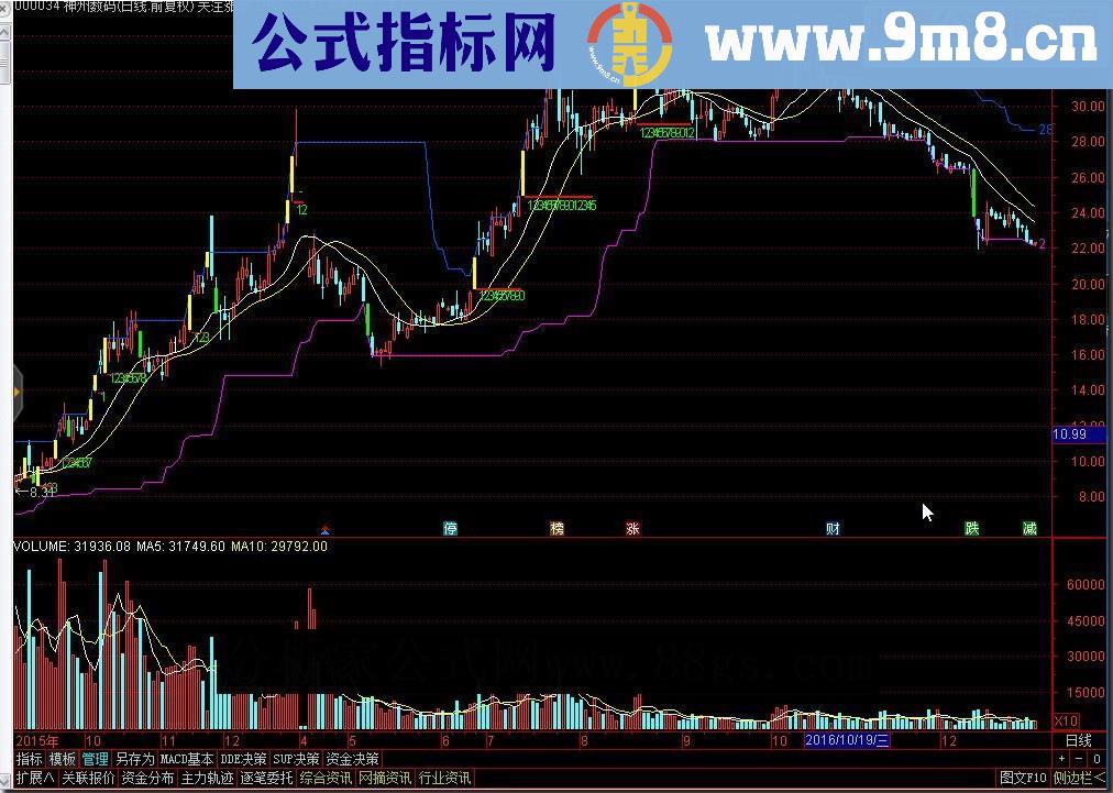 通达信关注涨停（指标源码主图贴图无未来）