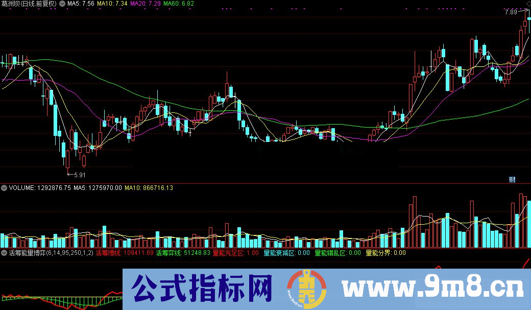 通达信活筹能量博弈源码附图