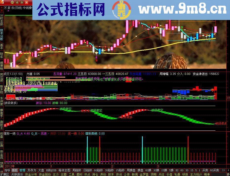 通达信傻买傻卖公式－波段做多－副图及选股、堪称一绝-选股公式