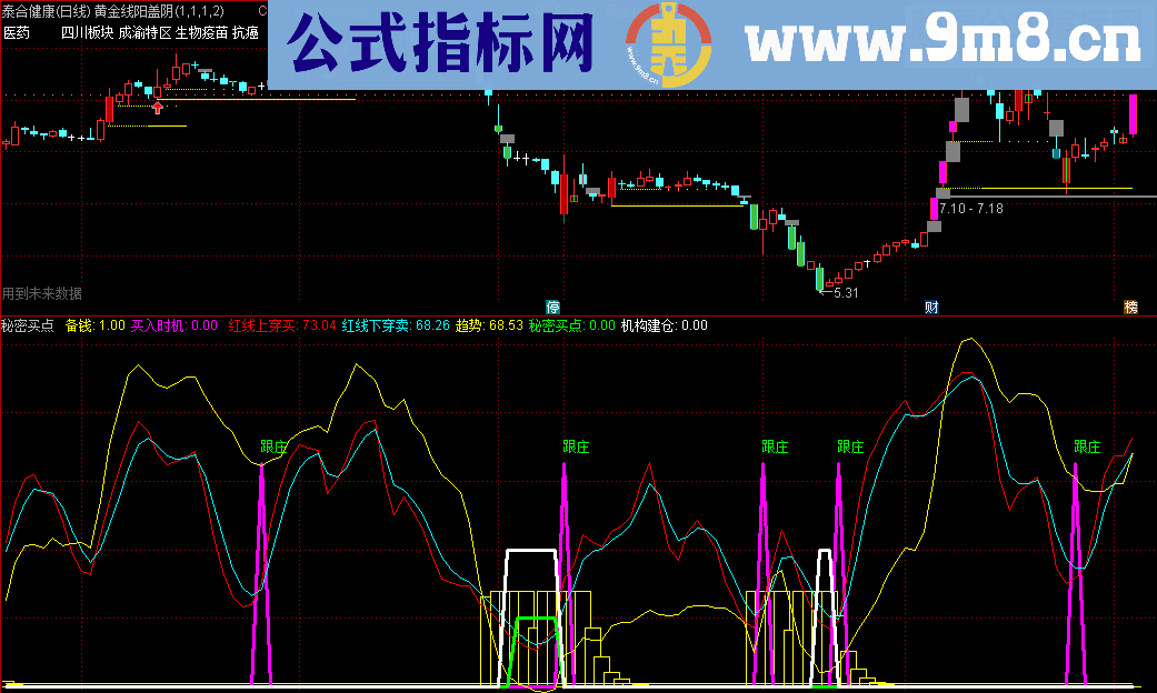 通达信秘密买点源码主图无未来