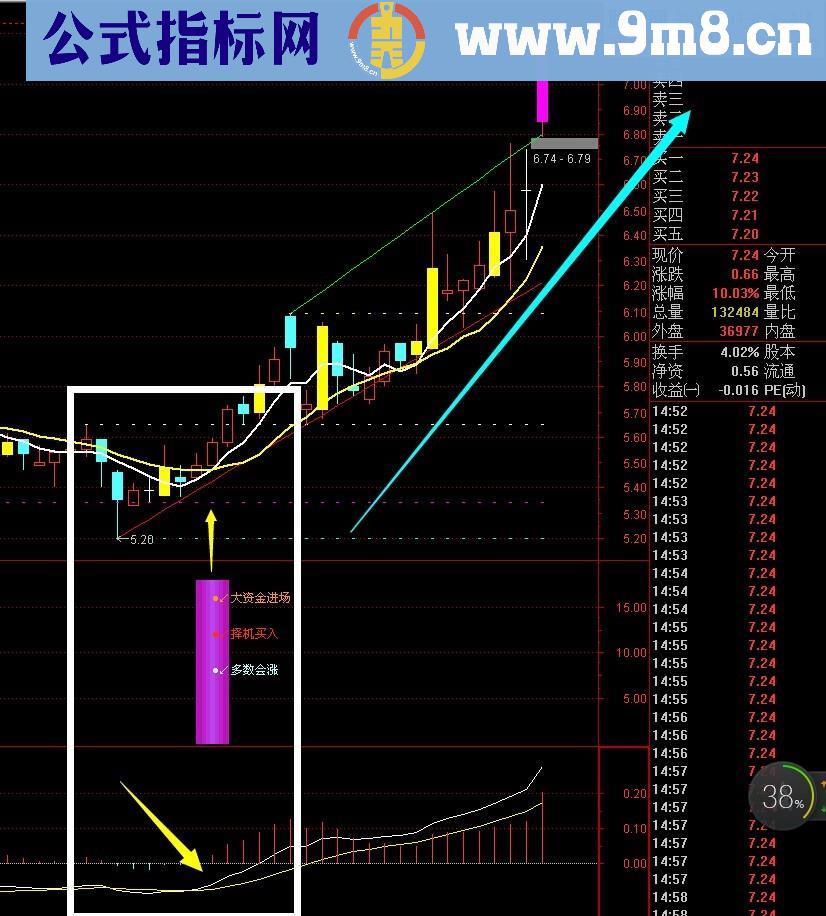 监控庄家和私募的利器（源码） 无未来函数！