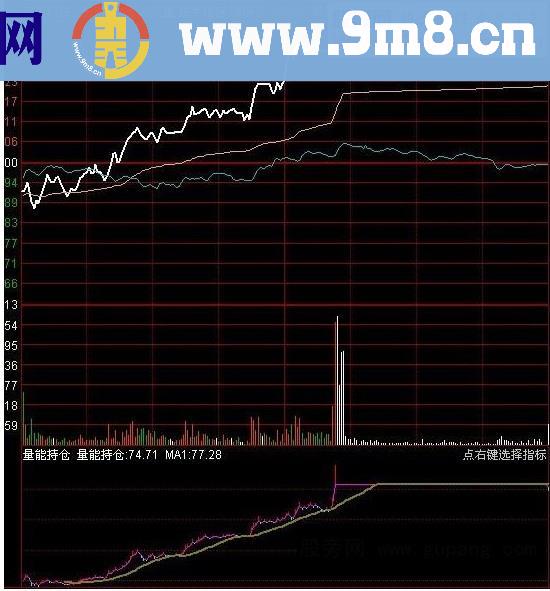 通达信分时量能持仓指标公式