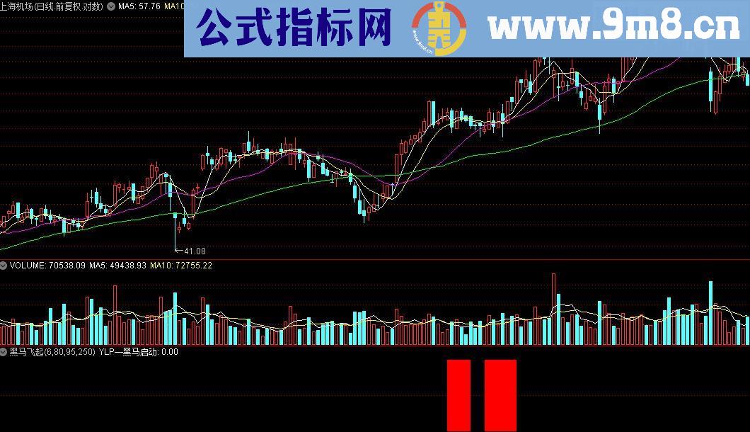 通达信黑马飞起指标源码幅图