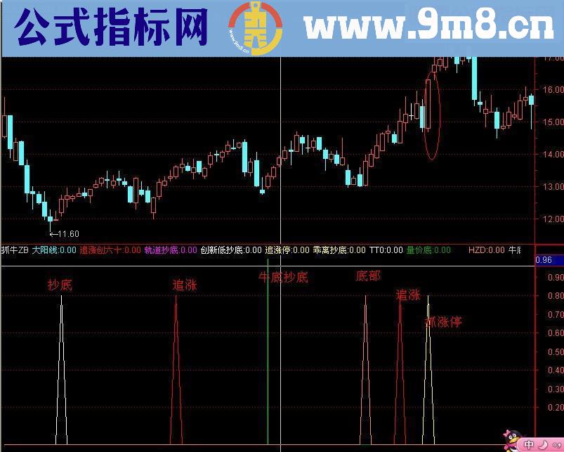 通达信追涨抄底指标公式