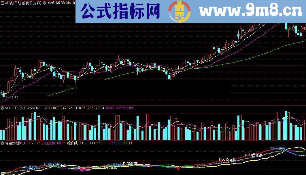 通达信背离好指标公式