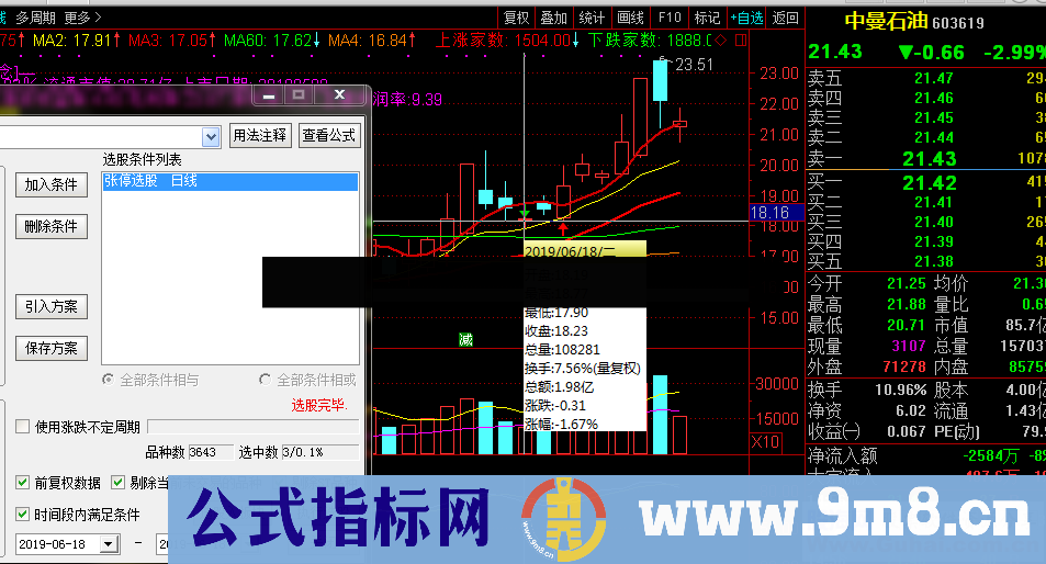 涨停后2次启动（源码 副图/选股 通达信）牛股买点