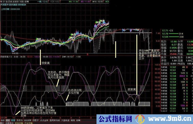 顶底背离（副图，适合任何周期包括分时）