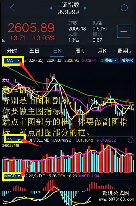 如何在手机上安装调用指标公式？