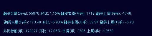 通达信融资余额、融券余量副图指标 数据信息显示 源码附图