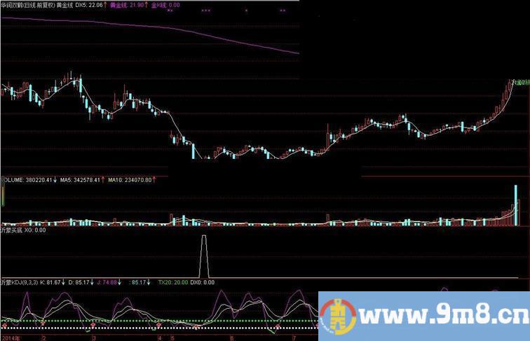 通达信转载底部企稳指标公式源码