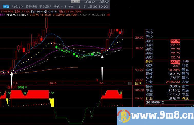 成功阶梯 飞狐交易师副图源码