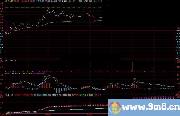 私用分时（源码、分时主、通达信、贴图）